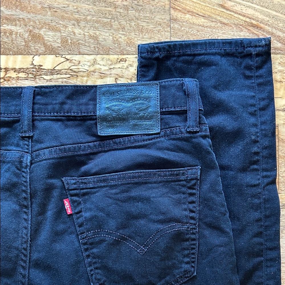Levi’s 508 Black Jeans Men’s W31 L32 Slim Taper Fit